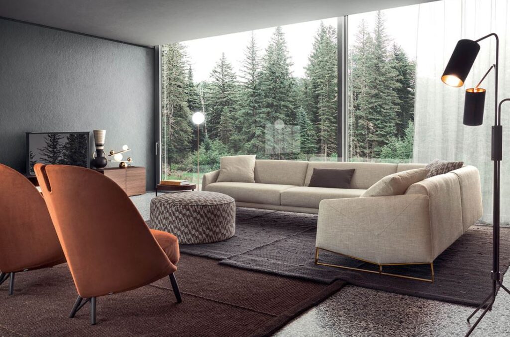 Arredi su misura e progetto di interior design realizzato da mobilificio di alta gamma a Giaveno