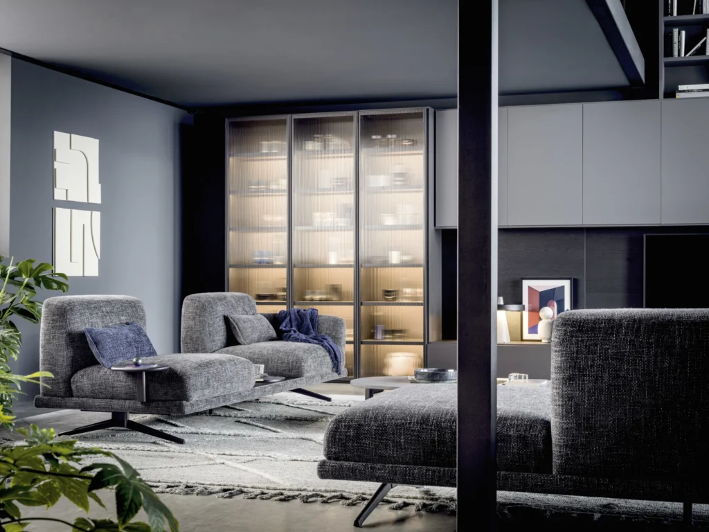 Arredi su misura e progetto di interior design realizzato da mobilificio di alta gamma a Giaveno