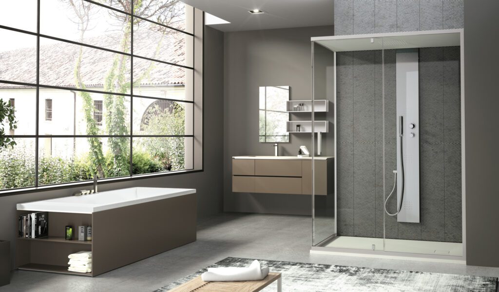 Arredi su misura e progetto di interior design realizzato da mobilificio di alta gamma a Giaveno